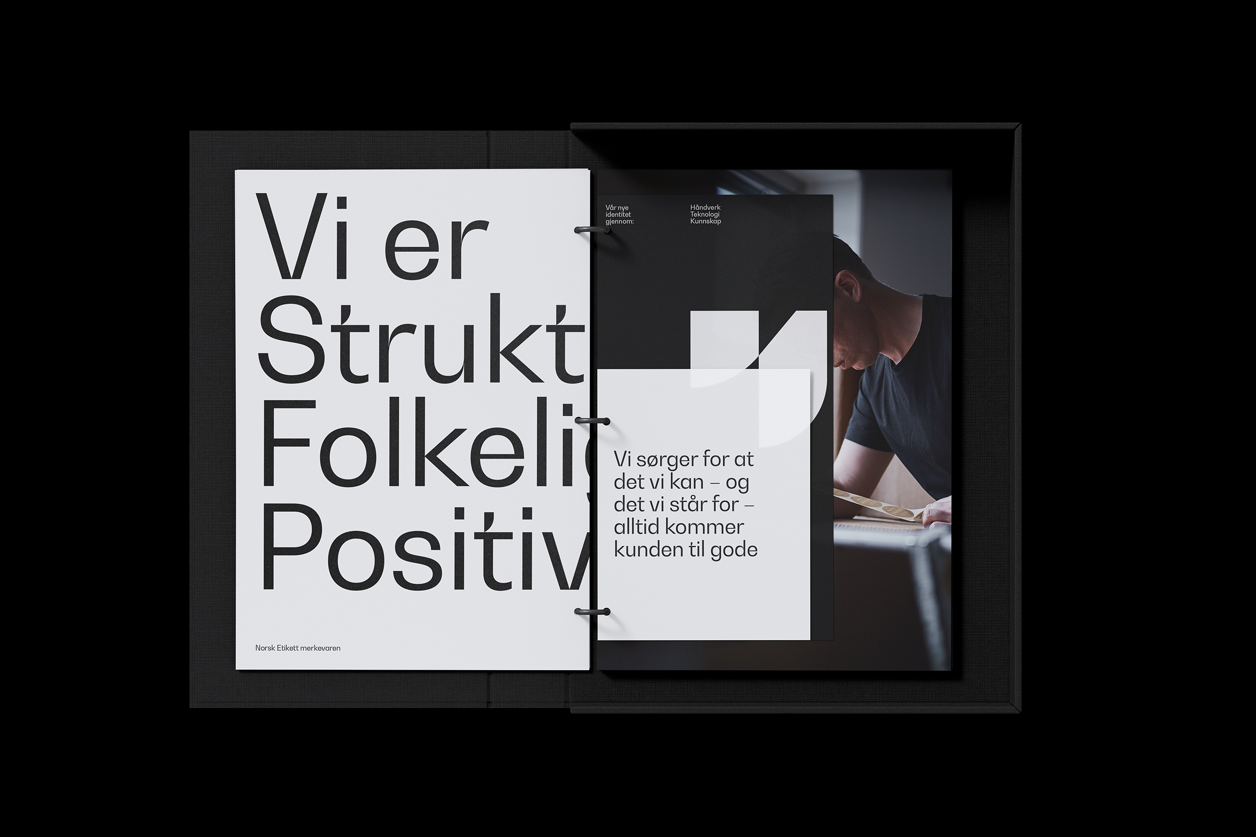 Norsk Etikett by Studio Oker