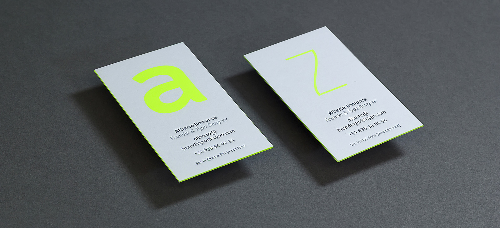 A to Z business cards